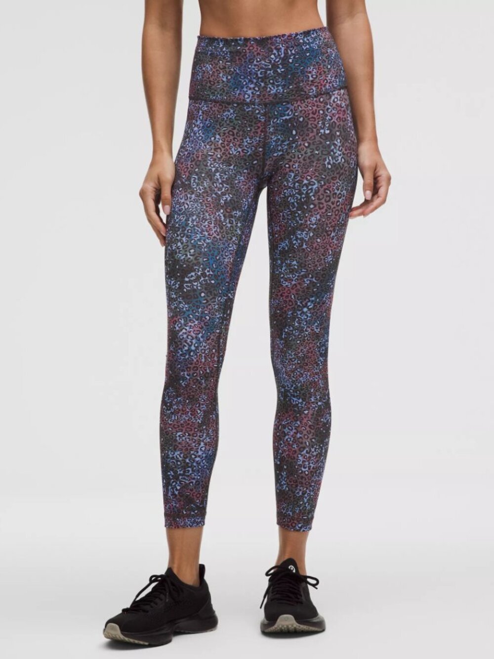 Lululemon Wunder Train High-Rise Tight 25" - 10 Cosmic Leopard Multi - Picture 1 of 6